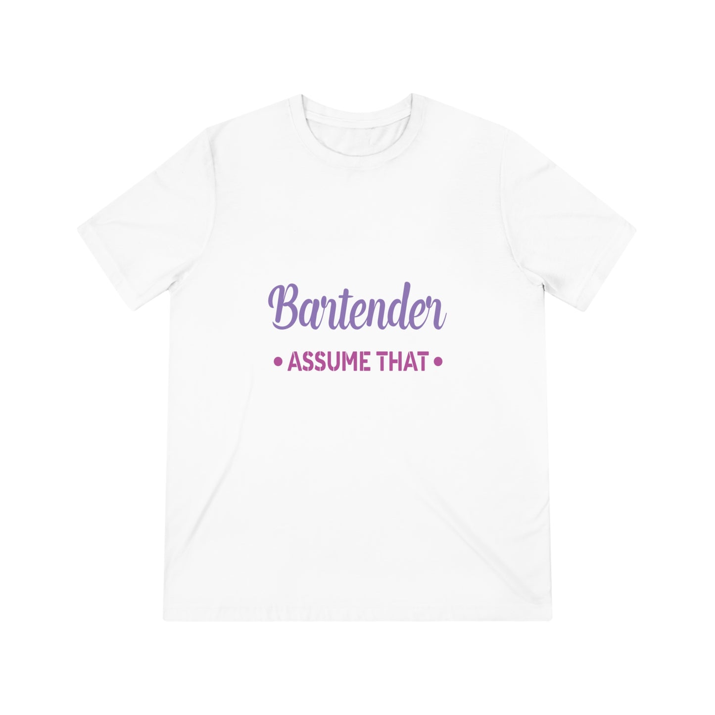 Unisex Triblend Tee- Bartender is always right - Inspired Collective Store