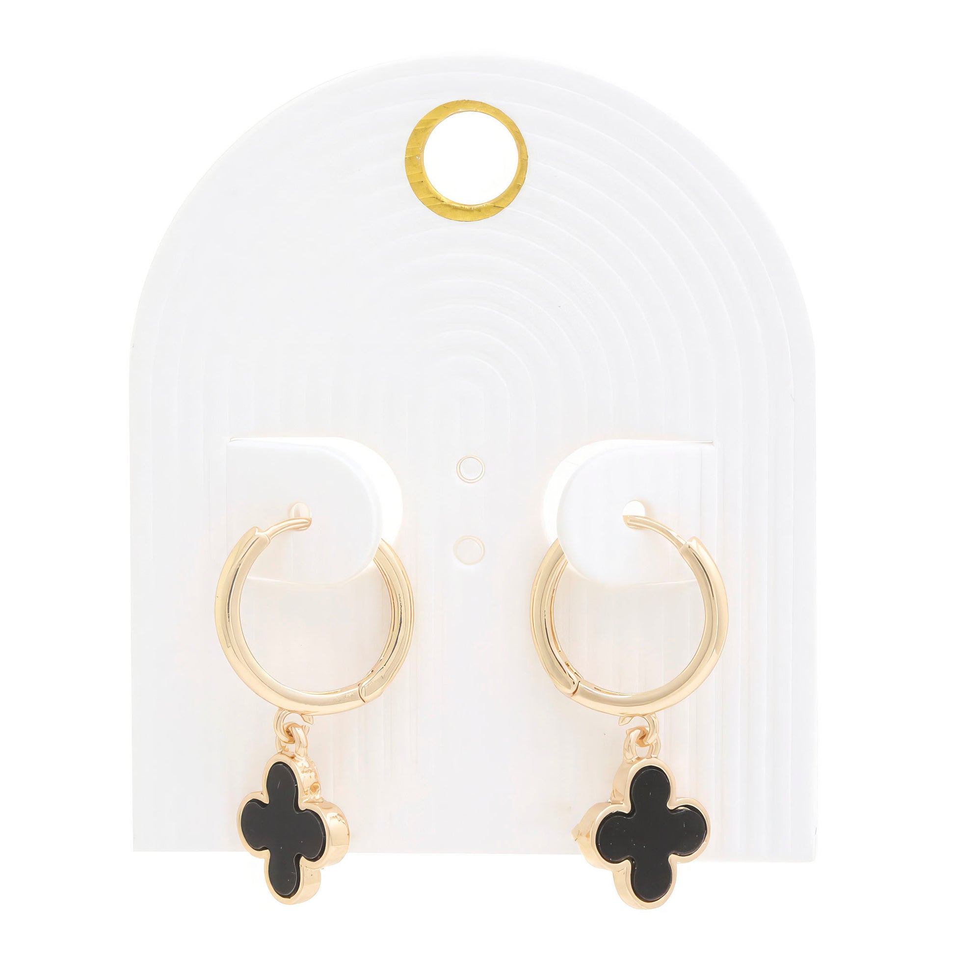 Moroccan Shape Hoop Earring - Inspired Collective Store