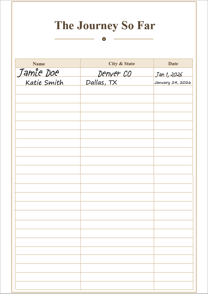 The Inspired Journey Journal