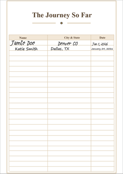 The Inspired Journey Journal