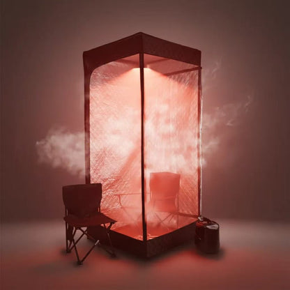 Portable Steam Sauna Box with Steamer